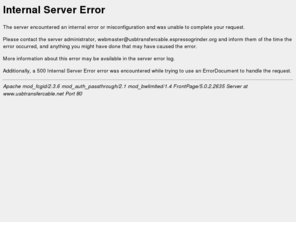 usbtransfercable.net: 500 Internal Server Error
