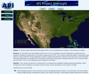 apiprojectoversight.com: API Project Oversight

