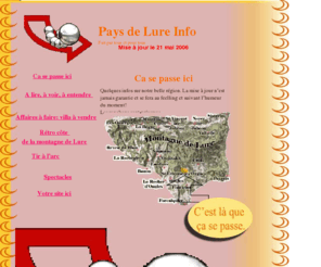 montagnedelure.com: Pays de Lure - Accueil
