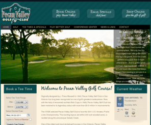 pecanvalleygc.com: Home of the '68 PGA Championship
Historic Public Golf Course in San Antonio