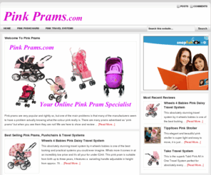 pinkprams.com: Pink Prams | Pink Hauck Prams | Yo Stroller | Pink Pushchairs
Pink prams, yo strollers, hauck travel systems, pink pushchairs, the best prams and more all at the best prices.