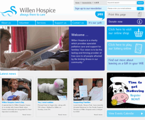 willenshops.org: Willen Hospice homepage
Hospice, Milton Keynes, Buckinghamshire providing specialist palliative care