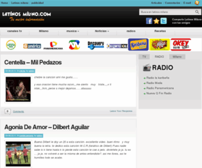 latinosmilano.com: Latinos Milano - Tu mejor informacion
Latinos en Milano un sito en donde encotraras las ultimas noticias en actualidad, deportes y entretenimiento del Peru y del Mundo, Temas de interes, videos, audios, radio en vivo, galerias de fotos, tv online,canales peruanos, noticias italia...