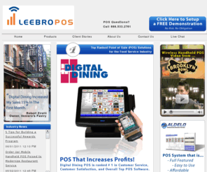 leebropos.com: Leebro Restaurant & Bar POS Point of Sale Systems (POS) Solutions New York, New Jersey, Connecticut
Leebro Systems is specialized in providing Point of Sales (POS) Solutions to restaurants, bars, and bowling alleys.  We provide Stations and handheld solutions.