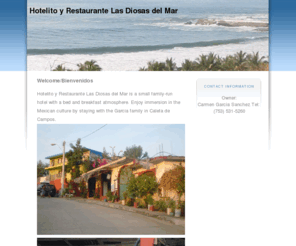 lasdiosasdelmar.com: Hotelito y Restaurante Las Diosas del Mar
Hotelito y Restaurante Mexico - Hotel and Restaurant in Mexico