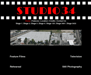 studio34.com: Studio 34 Stage Rentals | Home
Over 60,000 sq. ft. of rental stage space available in Los Angeles; for Feature Films, Television, Videos, Still Photography, Rehearsal, and Mill Space. Flexable to meet your needs.