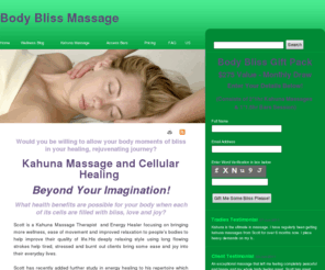 bodyblissmassagenoosa.com: Body Bliss Massage Noosa  :  Deep Relaxation Kahuna Massage and Energy Healing
Noosa premier choice for kahuna massage and Bars healing sessions - fast, effective relief from pain, sore muscles and the thoughts feelings and emotions that cause stress, disease and sickness in our body