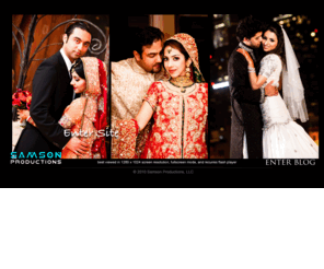 indian-photographer.com: Indian wedding photographer | Indian wedding photography | Pakistani wedding photographer | Pakistani wedding photgraphy | Samson Productions
Samson Productions, LLC - Indian, Pakistani, South Asian, Gujarati and Punjabi Wedding Photographer and Videographer. We will blend in anywhere - from very traditional American or Indian/Pakistani weddings to casual beach or outdoor events to commitment ceremonies.