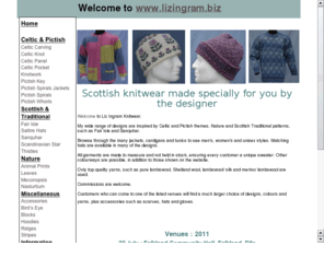 lizingram.biz: Liz Ingram
original knitwear made in scotland 