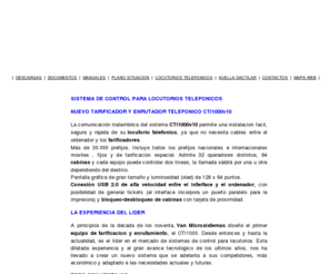 microafis.com: Van Microsistemas - Sistemas de control para locutorios telefonicos - Tarificador enrutador CTI1000v10 wireless
Instalacion de locutorios. Van Microsistemas fabrica e instala tarificadores y enrutadores para locutorios telefonicos.  Sistemas de control por huella dactilar. Sensores de humedad y temperatura inalambricos . locutorio telefonico.centro de llamados.centro de llamadas