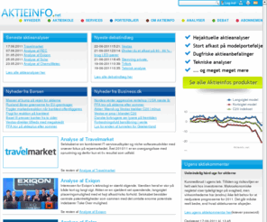 aktieinfo.net: Aktieinfo - aktieanalyse, modelportefølje, aktiekurser, aktier
Aktieinfo er en investguide og aktieportal med fokus på aktieanalyser, aktieanbefalinger, modelporteføljer og tekniske analyser af aktier på børsen.