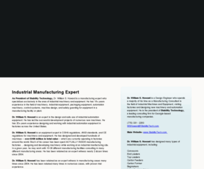 manufacturing-expert.com: Manufacturing Expert -- Experts in Industrial Manufacturing Machiners and Equipment
A manufacturing expert inindustrial machines,machinery and equipment. Experts in the design of industrial machinery and automation.