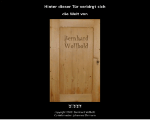 wollbold.com: Bernhard Wollbold: Musik und Interessantes
Musik von Bernhard Woll & Die Bolds, Freshmen. Pers