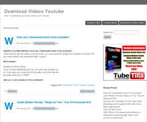 youtubedownload.info: | Download Videos Youtube
Download Videos Youtube: How To Download your favorite Videos from Youtube