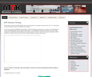 mtkresinousflooring.com: MTK Resinous Flooring
Joomla! - the dynamic portal engine and content management system