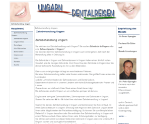 ungarn-dentalreisen.de: Zahnarzt Ungarn  Zahnbehandlung Ausland - Zahnbehandlung Ungarn
Zahnarztsuche Ungarn, Viele Zahnarztkliniken, Zahnarztpraxen und Zahnaerzte in Ungarn arbeiten mit neuester zahnmedizinischer Technologie. Finden Sie bei Ihrer nächsten Zahnbehandlung den richtigen ungarischen Zahnarzt Ungarn Dentalreisen hilft Ihnen einen Zahnarzt oder Zahnklinik in Ungarn zu finden. Einsparungen bis 70% möglich