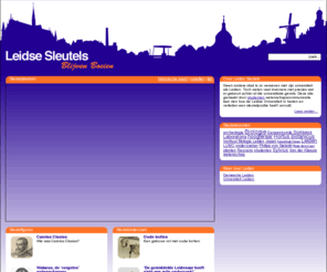 leidsesleutels.nl: Leidse Sleutels
Website over heden en verleden van de Universiteit Leiden