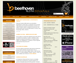 radiobeethoven.cl: Radio Beethoven FM
Radio Beethoven FM
