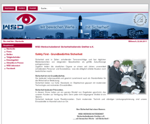 wsd-security24.com: www.security-wsd.de
WSD-Werkschutzdienst Sicherheitsdienste Grether e.K. Wir bewachen Werte - mit Sicherheit!