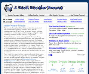 2weekweatherforecast.net: 2 Week Weather Forecast
2 Week Weather Forecast: Your spot for weather, weather forecast 10 day, and 30 day weather forecast. In addition to 14 day weather forecast today!