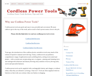 powertoolscordless.com: Cordless Power Tools
Cordless Power Tool Reviews, Tips and Information