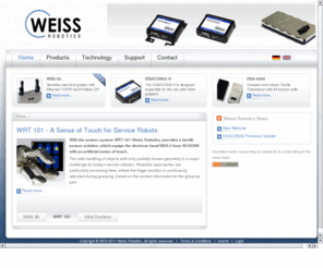 weiss-robotics.com: news
Taktile Sensorsysteme und taktile Meßsysteme entwickeln und fertigen wir als industrietaugliche Standardkomponenten und als kundenspezifische Einheiten.