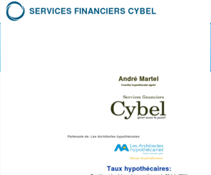 andremartel.ws: SERVICES FINANCIERS CYBEL
 