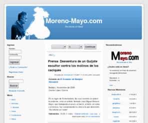 moreno-mayo.com: Moreno-Mayo.com - Prensa - Desventura de un Quijote escultor contra los molinos de los caciques - Artículos
Prensa - Desventura de un Quijote escultor contra los molinos de los caciques - Artículos, Página personal del escultor pacense Juan Miguel Moreno Mayo.