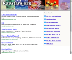 rapstars.org: Rap Stars and Music
Rap music and rap stars