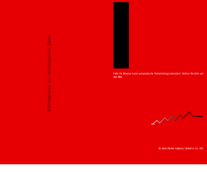 riefler.biz: Riefler Industry GmbH & Co. KG
Unser Ziel ist es dem Menschen im Büro den optimalen Arbeitsplatz zur Verfügung zu stellen