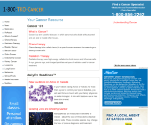 1-800-prostate-cancer.com: 1-800-TKO-Cancer | Your Cancer Resource
Home Page