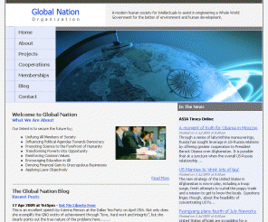 global-nation.com: Global Nation Organization
Welcome to Global Nation Organization