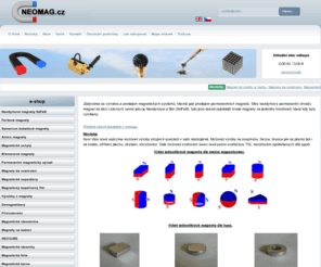 neomag.cz: Magnet, magnety neodýmové, feritové, separátory - Neomag.cz
