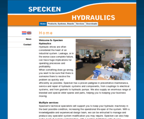 speckenhydraulics.eu: speckenhydraulics.eu
Website of Specken Hydraulics, hydraulics specialist