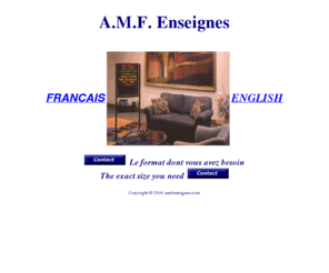 amfenseignes.com: amfenseignes.com
The exact size you need