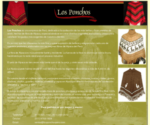 losponchosperu.com: .:: Los Ponchos | Bienvenidos ::.
