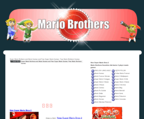 mariobrothers.biz: ﻿Super Mario Brothers and Mario Games and Free Super Mario Games, Free Mario Brothers Games
﻿Super Mario Brothers and Mario Games and Free Super Mario Games, Free Mario Brothers Games