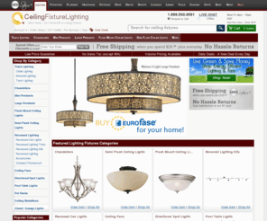 ceilingfixturelighting.com: Ceiling Fixtures, Ceiling Light Fixtures
Free shipping and save up to 30%-70% off ceiling light fixtures. Authorized dealer of flush mount ceiling lighting and ceiling lights. Low price guarantee.