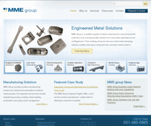 mmegroupinc.com: MME Group | Manufacturing Solutions | Plastic Injection Molders
MME specializes in fast turnkey manufacturing solutions for mechanical assemblies of medium-sized products