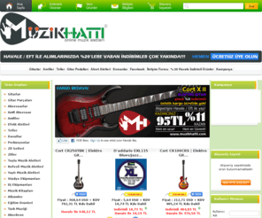muzikhatti.com: Türkiye
MuzikHatti.com her türlü müzik aletleri satışını internet ortamına taşıyan alışveriş adresidir. Güvenliği ve müşteri memnuniyetini kazancımızın önünde tutarak hedeflediğimiz çizgiye ağır adımlarla ilerlemekteyiz.  www.muzikhatti.com