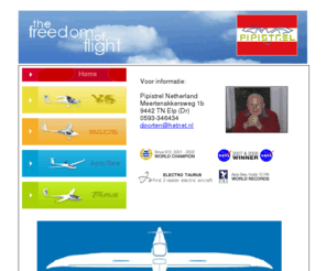 pipistrel-netherland.info: Pipistrel Netherland
Informatie van de Nederlandse importeur/dealer van Pipistrel UL vliegtuigen.