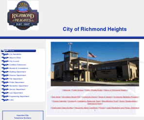 richmondheightsohio.org: City of Richmond Heights - "The City with the Forward Look"
