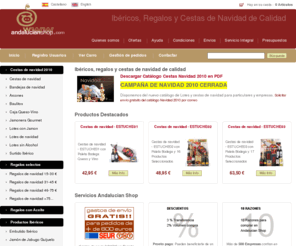 andalucianshop.es: cestas de navidad , cestas de navidad , cestas navidad
cestas de navidad lotes de empresa regalos de empresa con 
ofertas mensuales, Lotes y cestas de navidad con jamon iberico bellota de Jabugo, 
embutido Iberico. 