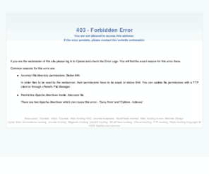coyote3d.com: 403 - Forbidden Error
