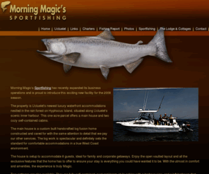 morningmagic.com: Morning Magic Sportfishing
Morning Magic SportFishing will offer you the opportunity to experience some of the best Salmon and Halibut fishing in the entire West Coast