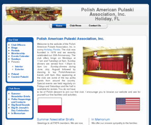 polamclubholidayflorida.com: Polish American Pulaski Association, Inc.
Website of the Polish American Pulaski Association of Holiday, Florida.