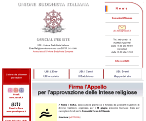 buddhismo.it: Unione Buddhista Italiana - UBI
Unione Buddhista Italiana  UBI. Ente Religioso riconosciuto. Fondata a Milano nel 1985 da centri buddhisti di tutte le tradizioni presenti in Italia