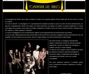 compagniadelgiallo.it: Compagnia Del Giallo - Cene con Delitto - La Grande Cornice - Firenze
cene con delitto firenze