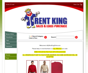 myrentkingshirts.com: Rent King Apparel Webstore
Rent King Apparel Webstore