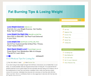 burn-fat-lose-weight.info: Fat Burning Tips & Losing Weight
Fat Burning Tips & Losing Weight